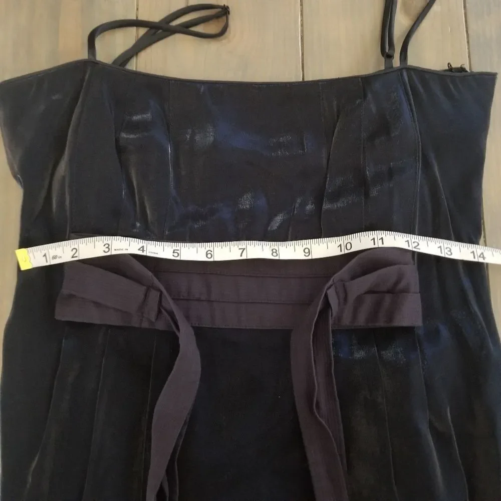 Bcbgirls black metallic formal dress size medium